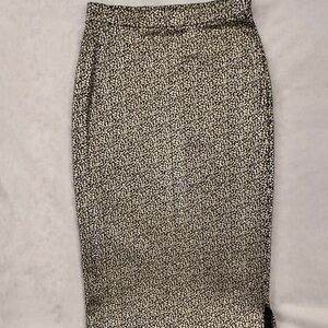 Sami & Jo Glittery Patterned Pencil Skirt